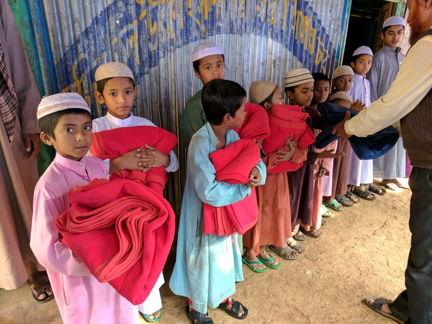 Emergency Relief - Blanket Distribution 1